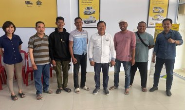 Subdit Kamneg beserta Anggota melaksanakan Colling System di Maxim Pekanbaru terkait Jelang pelaksanaan Pemilihan Umum 2024