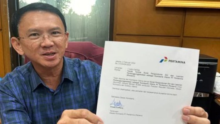 Ahok Buat Surat Mundur Dari Komut Pertamina Untuk Serius Memenangkan Calon Presiden Ganjar