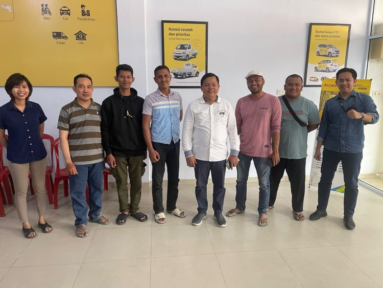 Subdit Kamneg beserta Anggota melaksanakan Colling System di Maxim Pekanbaru terkait Jelang pelaksanaan Pemilihan Umum 2024