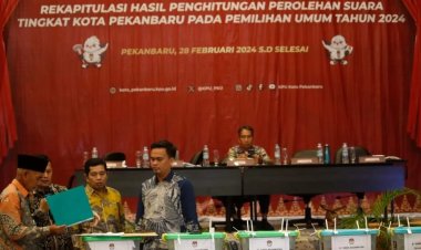 Hasil Pleno KPU Kota Pekanbaru, Anggota DPRD Kota Pekanbaru2024-2029