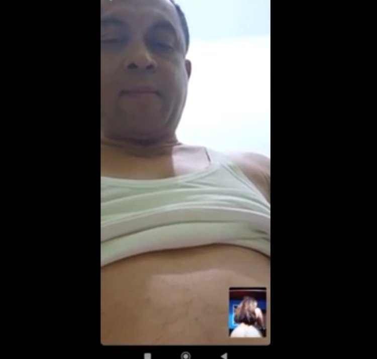 Heboh Video Call Sex Sekda Rohil Lagi Sange