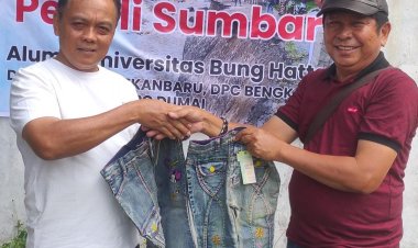 Alumni UBH Dirikan Posko Untuk Masyarakat Riau Peduli Bencana Sumbar