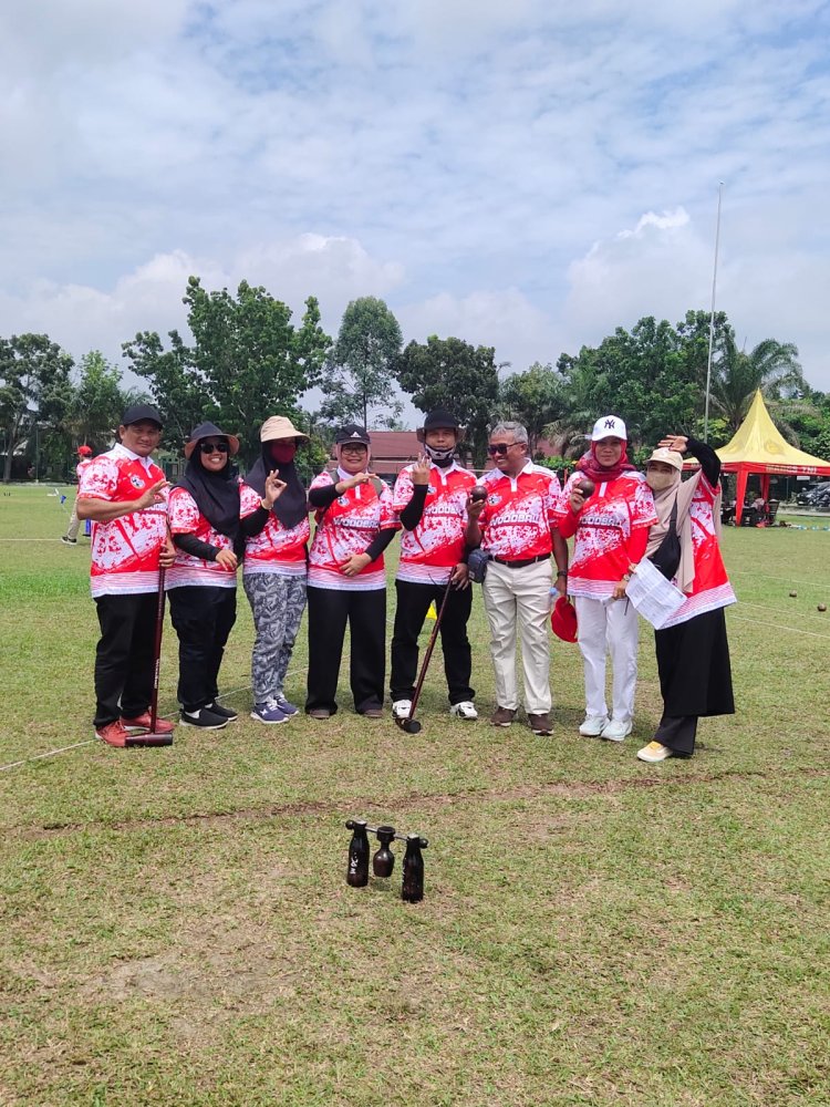 Pertama Kali Woodball Riau Adakan Pelatihan Wasit Dan Pelatih Dibawah Kepemimpinan Martias