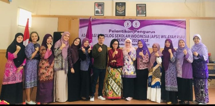 Asosiasi Psikolog Sekolah Indonesia Wilayah Riau Dilantik