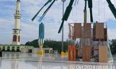 7 Milyar Sudah Dikembalikan, KPK Belum Juga Tangkap Rahmad Rahmadiyanto Soal Payung Elektrik Mesjid Agung Annur