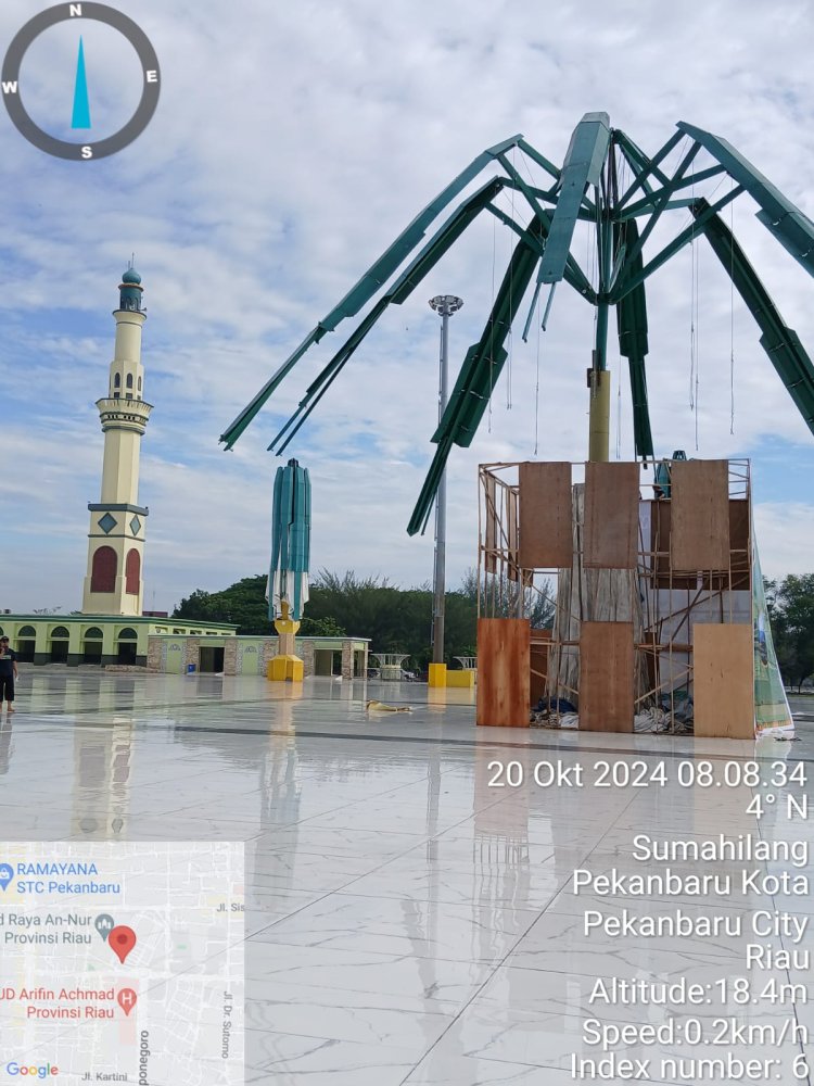 7 Milyar Sudah Dikembalikan, KPK Belum Juga Tangkap Rahmad Rahmadiyanto Soal Payung Elektrik Mesjid Agung Annur