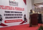 Sah, Pelantikan Pengawas TPS Bukit Raya Untuk Pilkada Serentak Di Pekanbaru  Berjalan Lancar