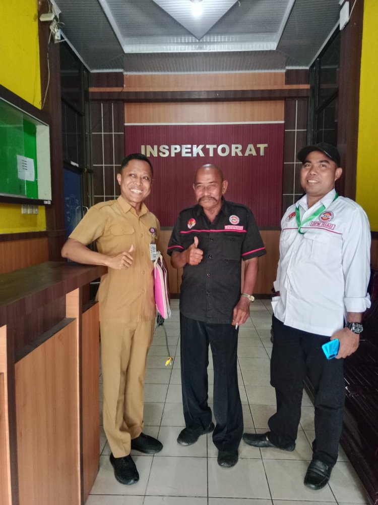JPKP DPW Riau Sambangi Inspektorat Kabupaten Pelalawan