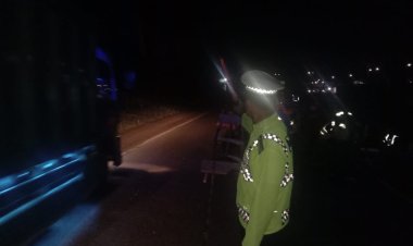 Jalan Riau Sumbar KM 91 Amplas Di Desa Pulau Gadang Kampar