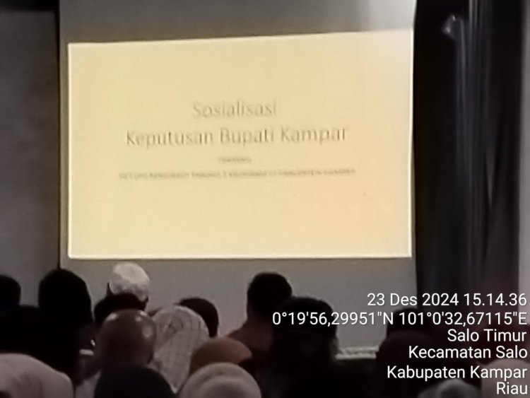 Sosialisasi Harga Gas 3 Kg 20 Ribu Di Kabupaten Kampar