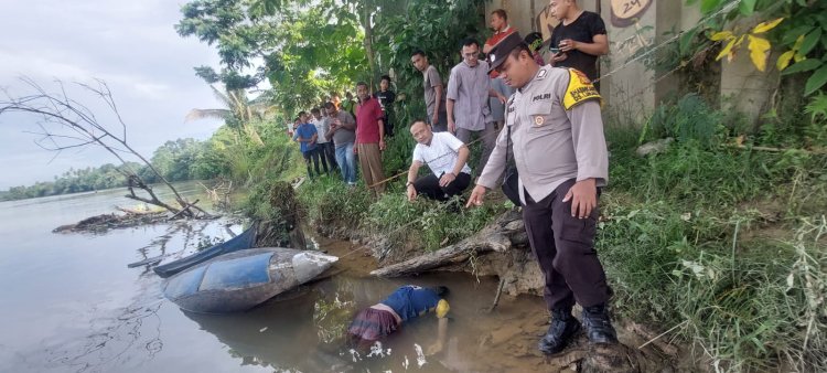 Polresta Kampar: Penemuan Mayat Di Sungai Kampar Riau