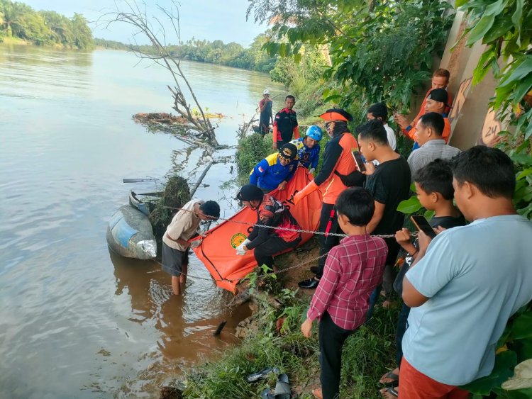 Polresta Kampar: Penemuan Mayat Di Sungai Kampar Riau
