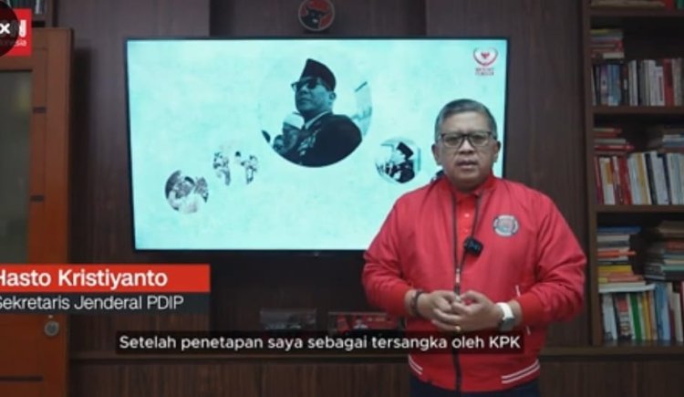 Hasto Kristiyanto Sudah Tersangka Tapi Belum Ditahan KPK