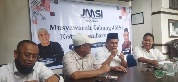 Aklamasi, Musda I JMSI Pekanbaru Terpilih Efridel Di Hari Ulang Tahunnya