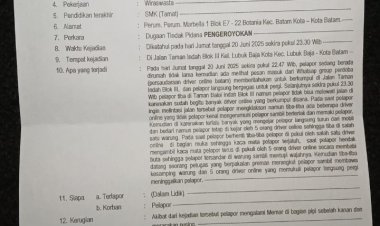 Polresta Batam Belum Juga Selesaikan Permasalahan Antar Komunitas Driver Online Sampai Menimbulkan Korban