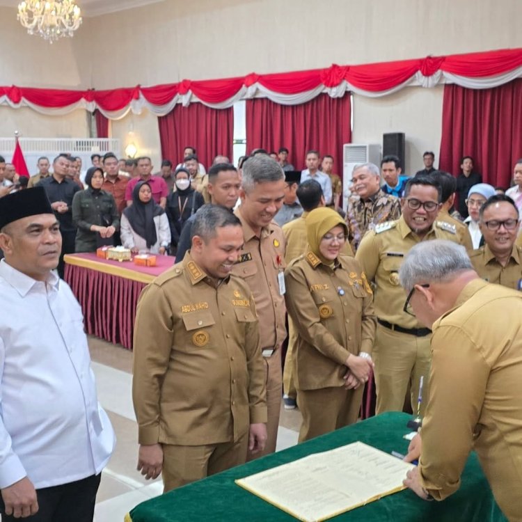 Dorong Hilirisasi Dan Proyek Strategis Daerah, Bupati Pelalawan Zukri Dalam Musrenbang RPJMD Propinsi Riau