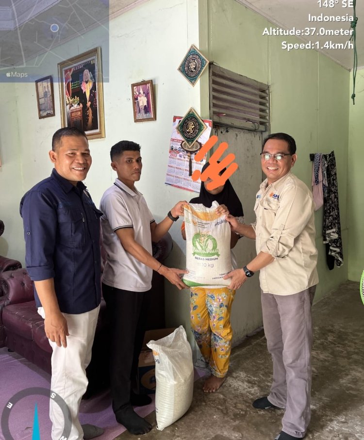 Bulog Kampar Tukar Beras Bansos Yang Katanya  Tidak Layak