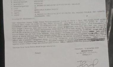 Riau, Debt Collector Meresahkan Masyarakat Karena Kebal Hukum Walaupun Dilaporkan Kepolisian