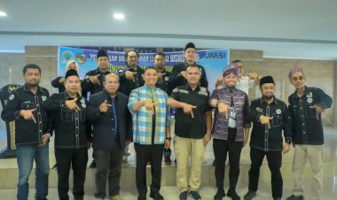 JMSI Pekanbaru Dilantik, Markarius Anwar Harapkan Bisa Berkolaborasi Untuk Pekanbaru Madani