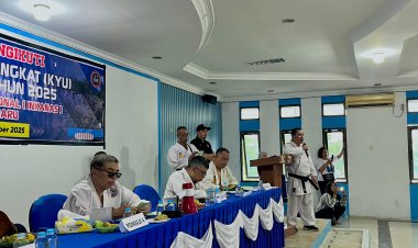 Inkanas Pekanbaru Gelar Ujian Kyu Semester II, Sebanyak 325 Karateka dari 16 Dojo Ambil Bagian