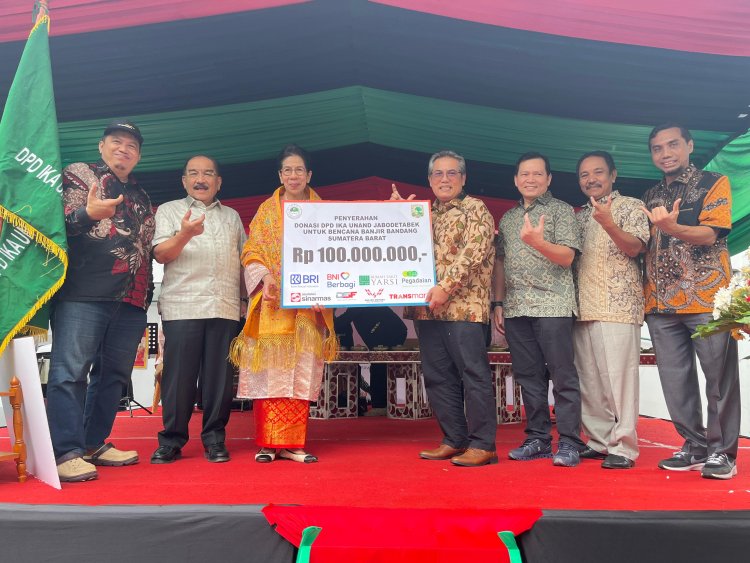 DPD IKA UNAND JABODETABEK Sukses Gelar Bazar Amal